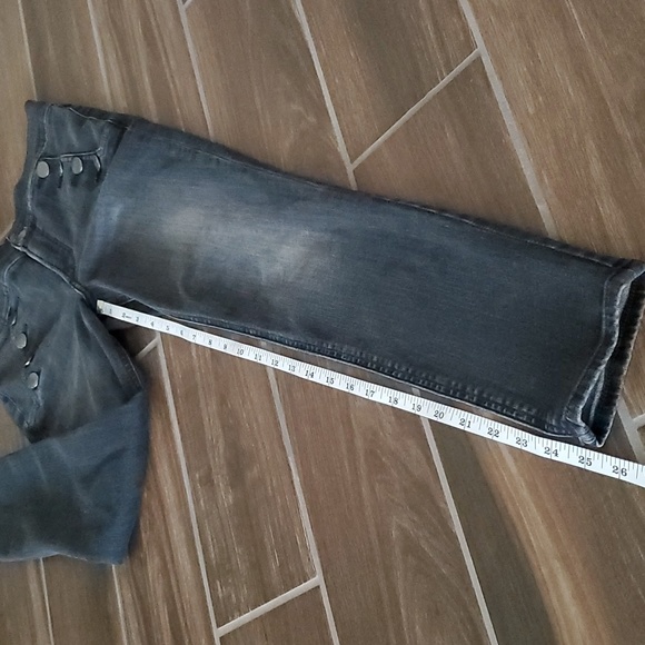 Express Black Super High Rise Stretch+ Denim Legging Women 4S - Picture 10 of 12